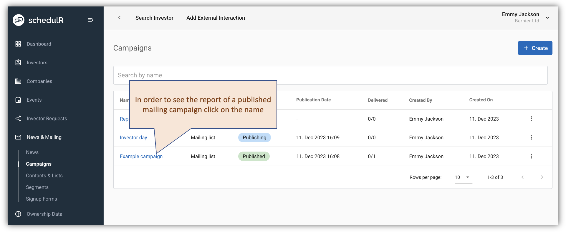 Figure 11.6 – Campaign – Report