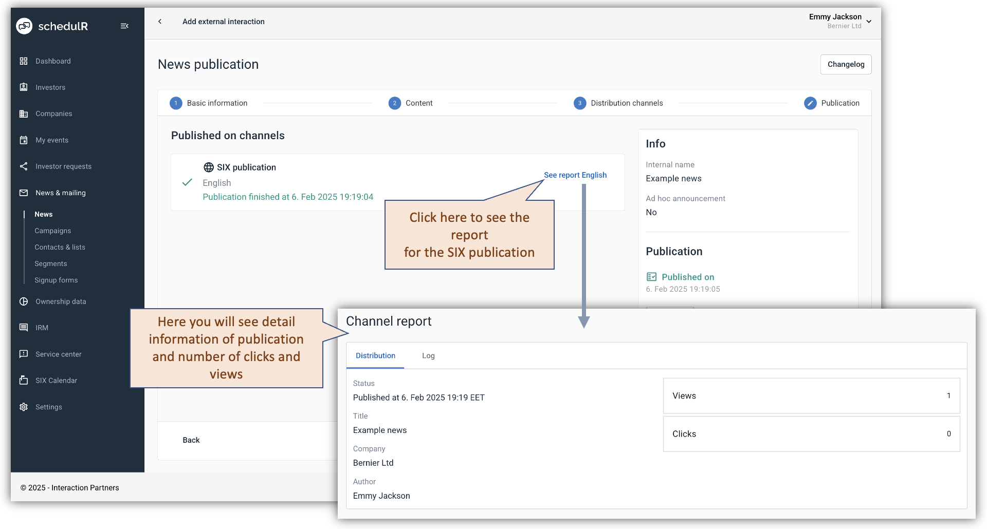 Figure 9.25.1 – News – Reporting – SIX